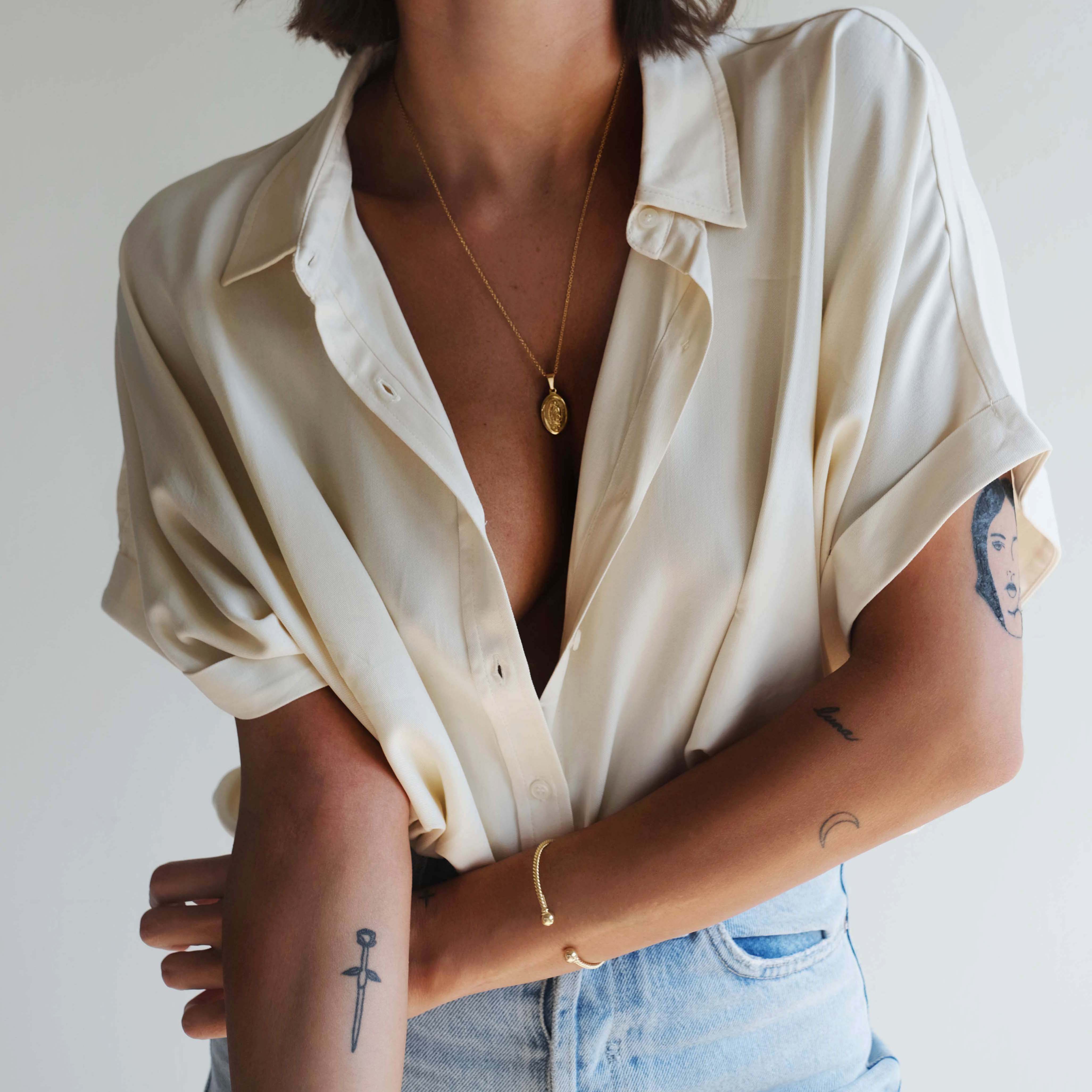 Faith Necklace - Gold Plated Necklaces TwentyCompass   