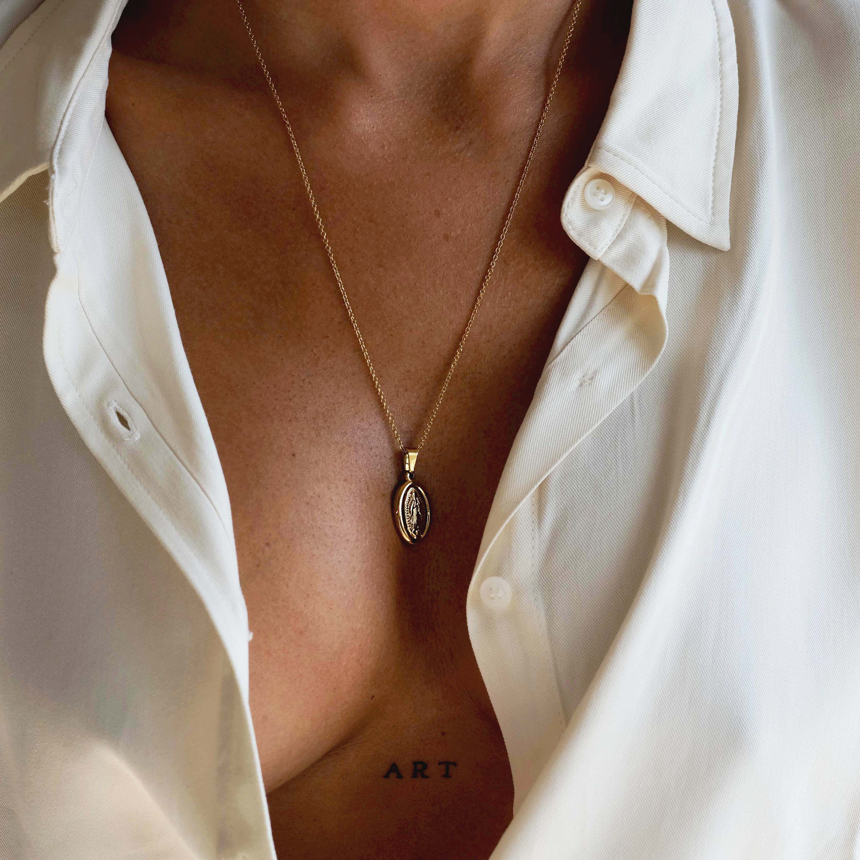 Faith Necklace - Gold Plated Necklaces TwentyCompass   