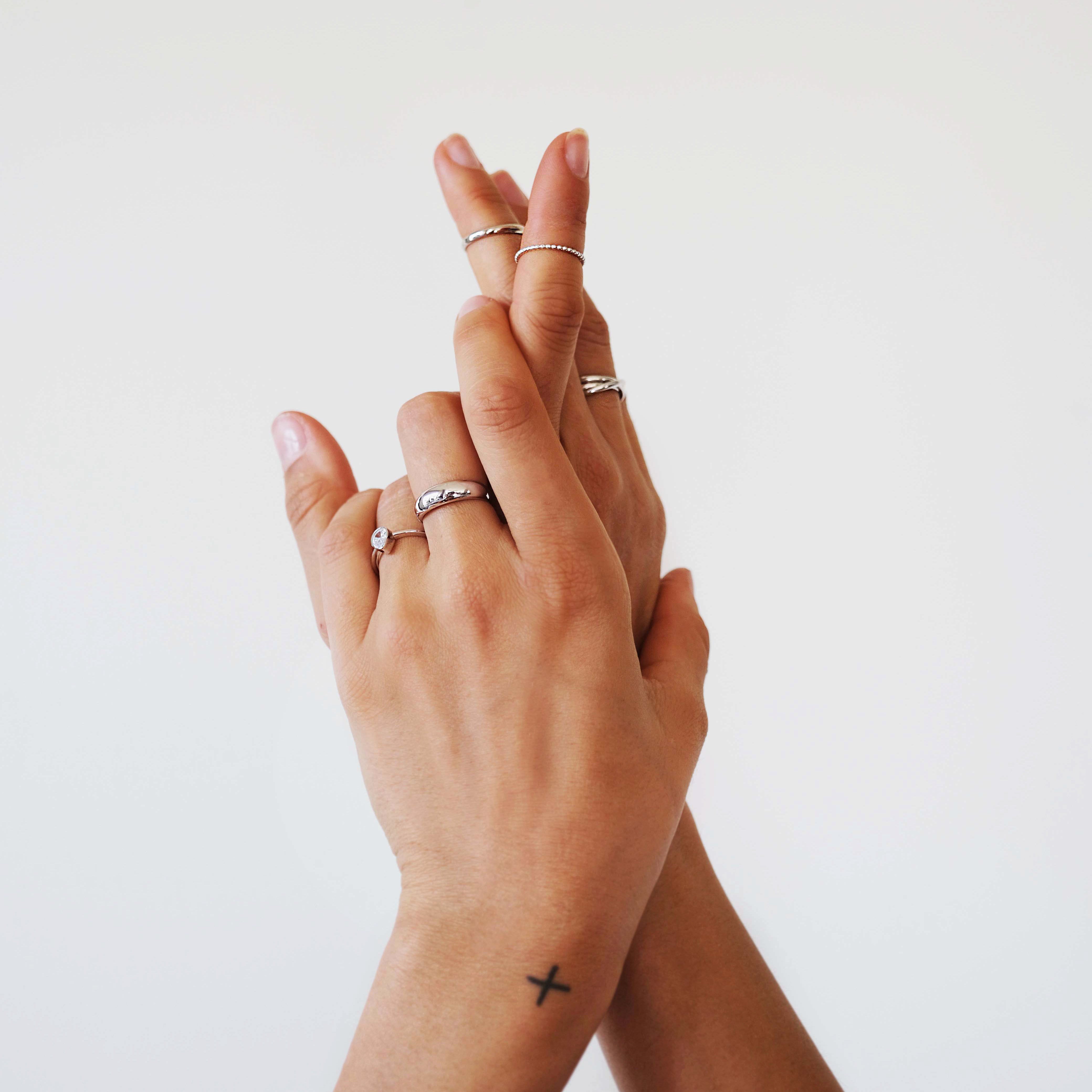 Dome Ring - Silver Rings Twenty Compass   