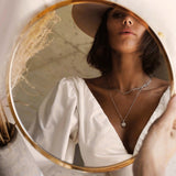 Gigi Necklace - Silver Necklaces TwentyCompass   