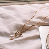 Freshwater Necklace - Gold Necklaces TwentyCompass   