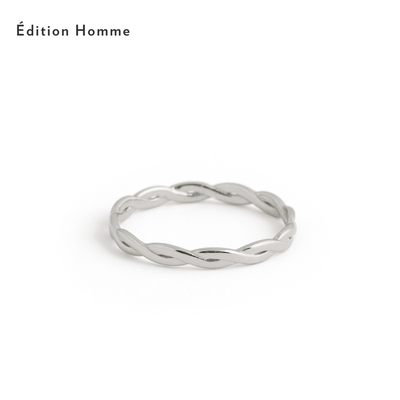 Braided Ring - Silver