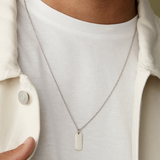 York Necklace - Silver Necklaces Twenty Compass   