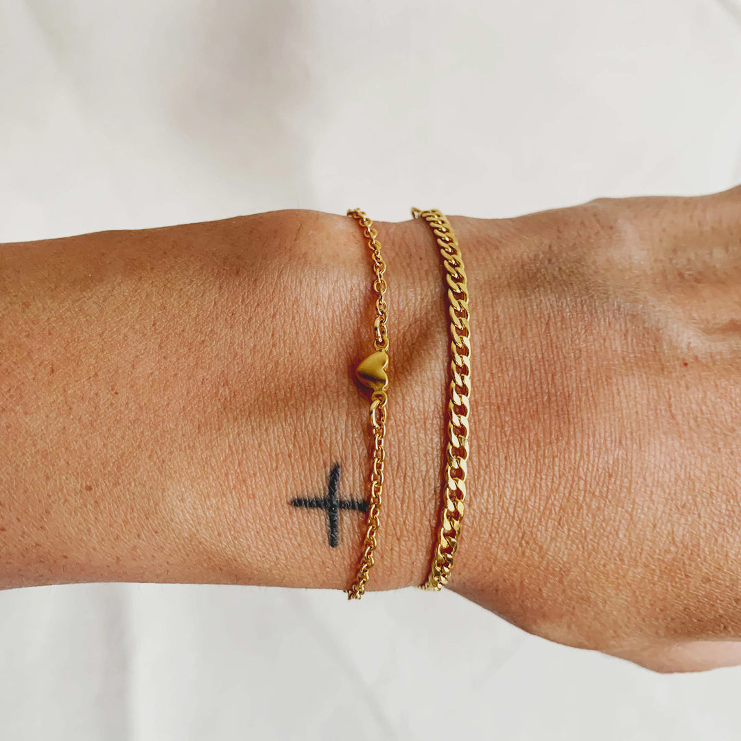 Kira Bracelet Gold – Twenty Compass - Main Image