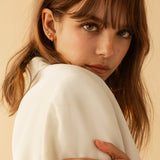 Mini Everyday Hoops - 14 Karat Gold Earrings Compass Luxe   