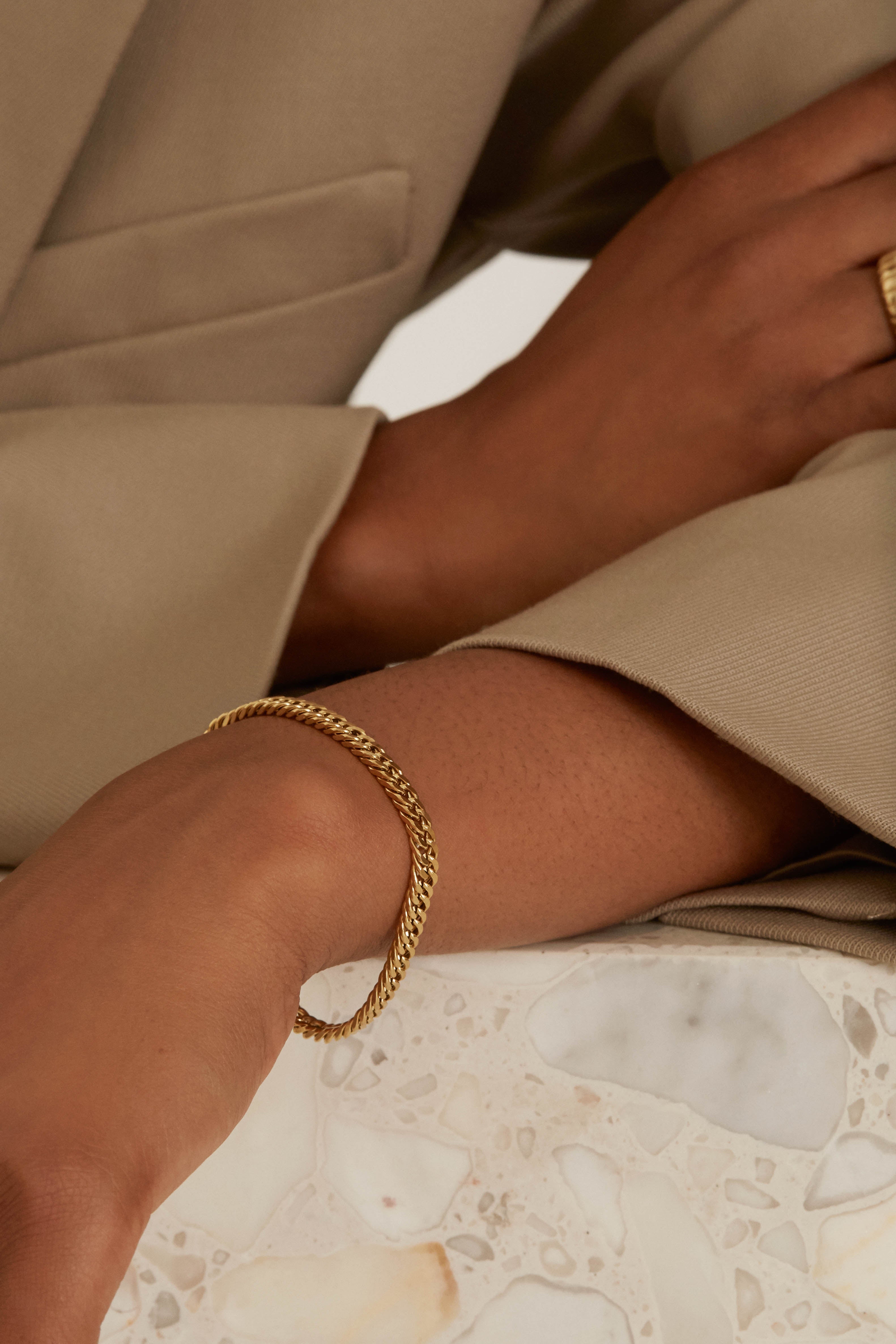 Jude Bracelet - Gold Bracelets Twenty Compass   