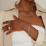Soho Necklace - Silver Necklaces Twenty Compass   