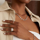 Soho Necklace - Silver Necklaces Twenty Compass   
