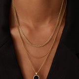 Billie Necklace - Gold Necklaces Twenty Compass   