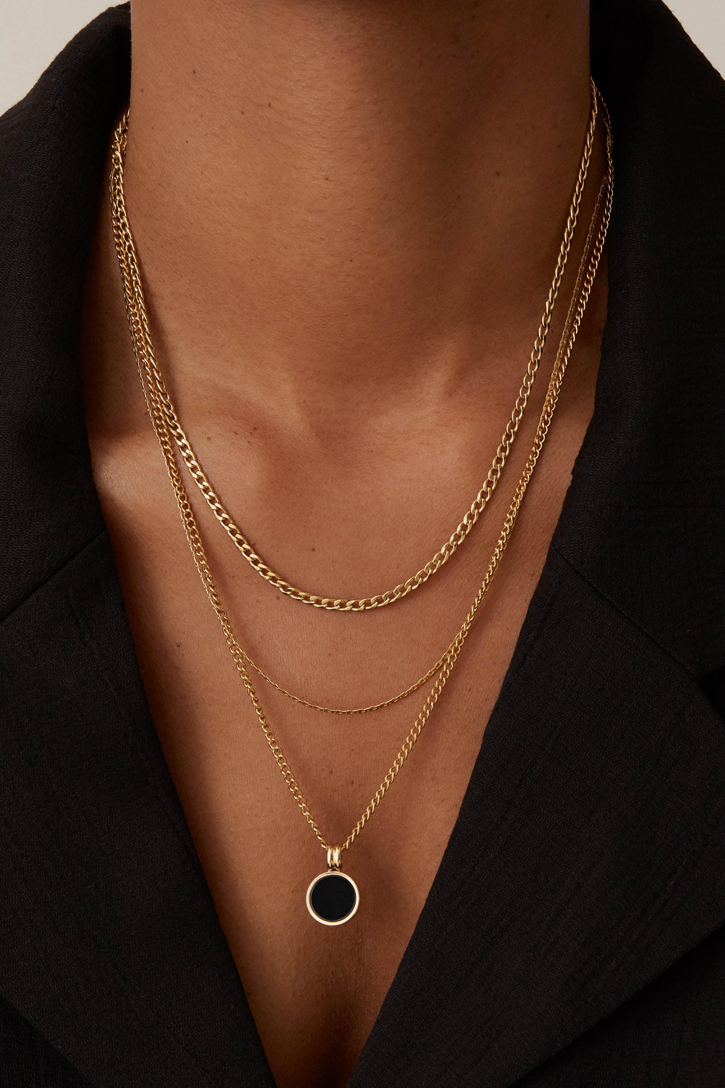 Billie Necklace - Gold Necklaces Twenty Compass   