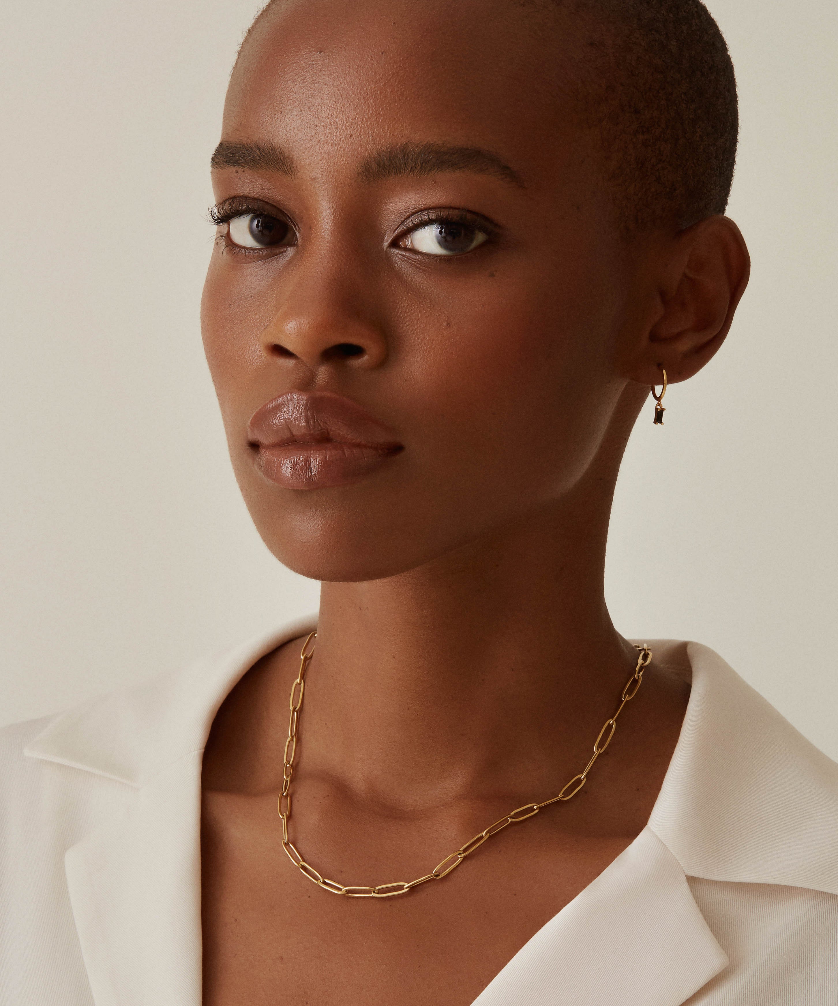 Paperclip Necklace - Gold Necklaces Twenty Compass   