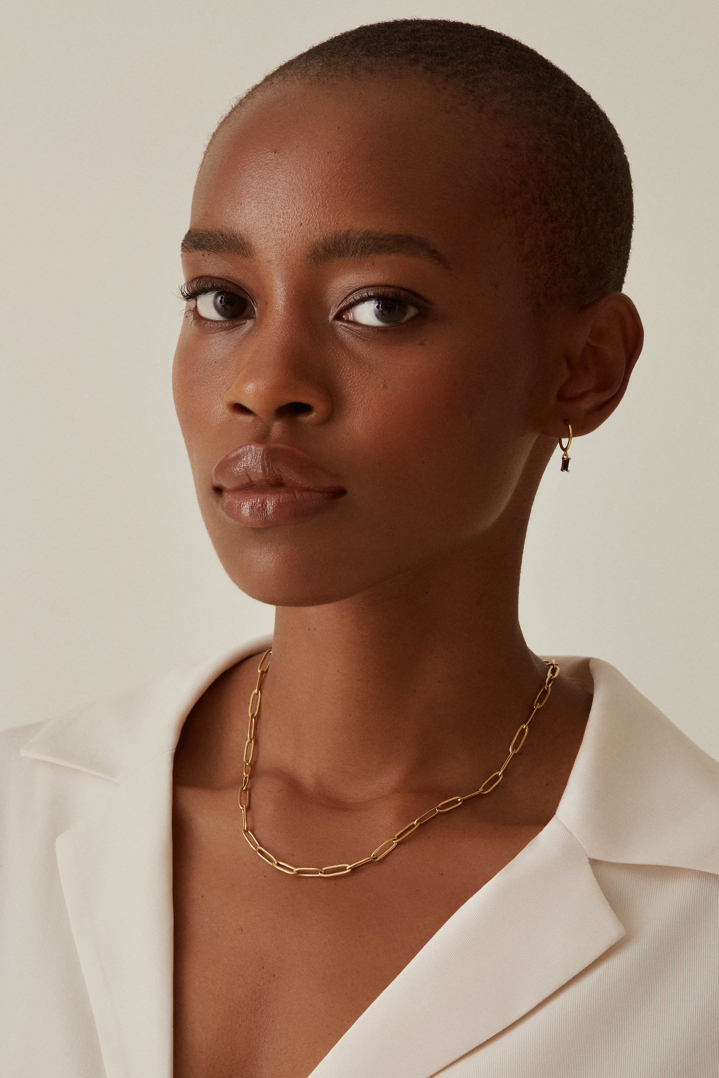 Paperclip Necklace - Gold Necklaces Twenty Compass   