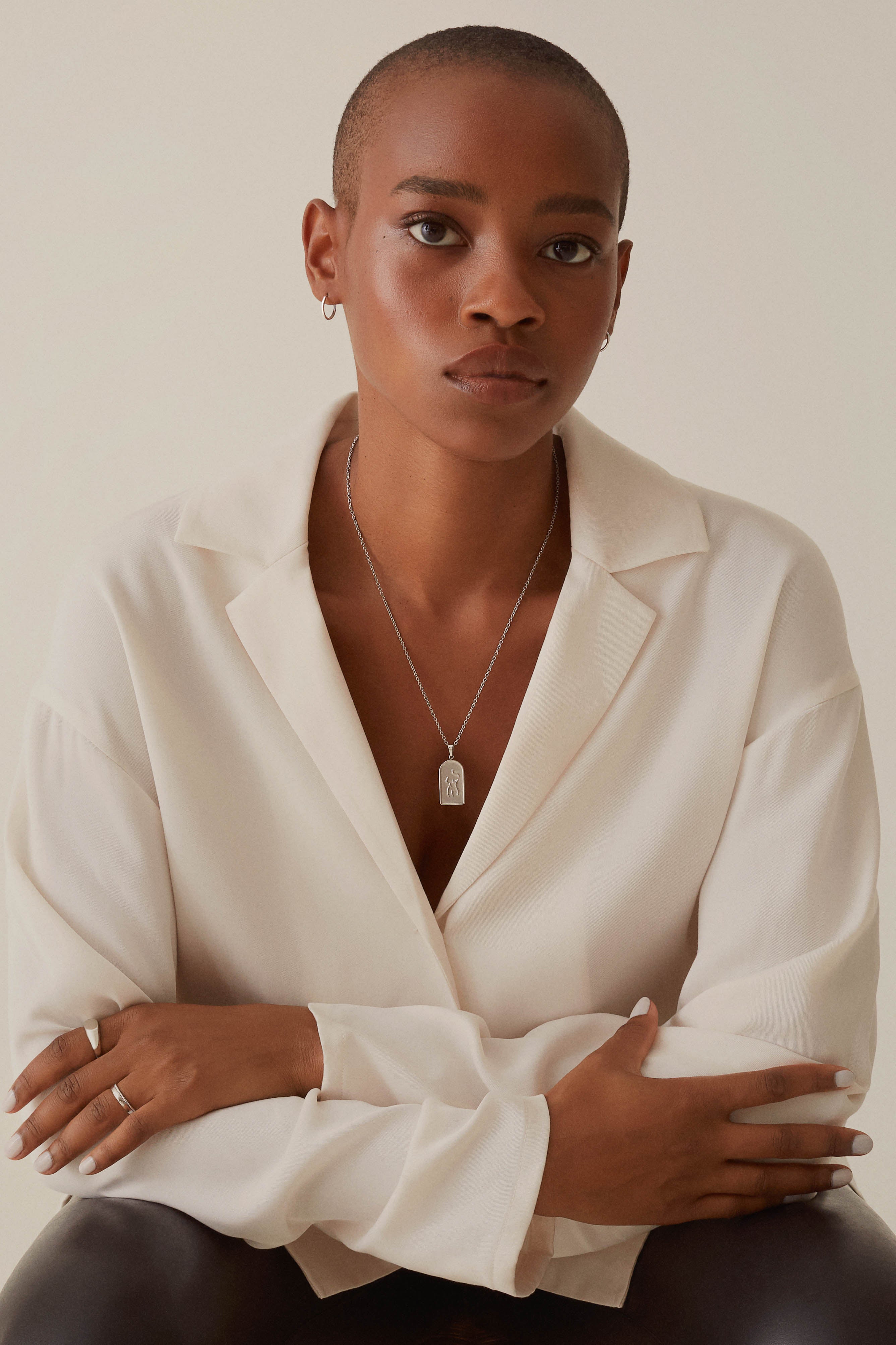 Femme Necklace - Silver Necklaces Twenty Compass   