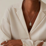 Femme Necklace - Silver Necklaces Twenty Compass   