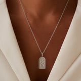 Femme Necklace - Silver Necklaces Twenty Compass   
