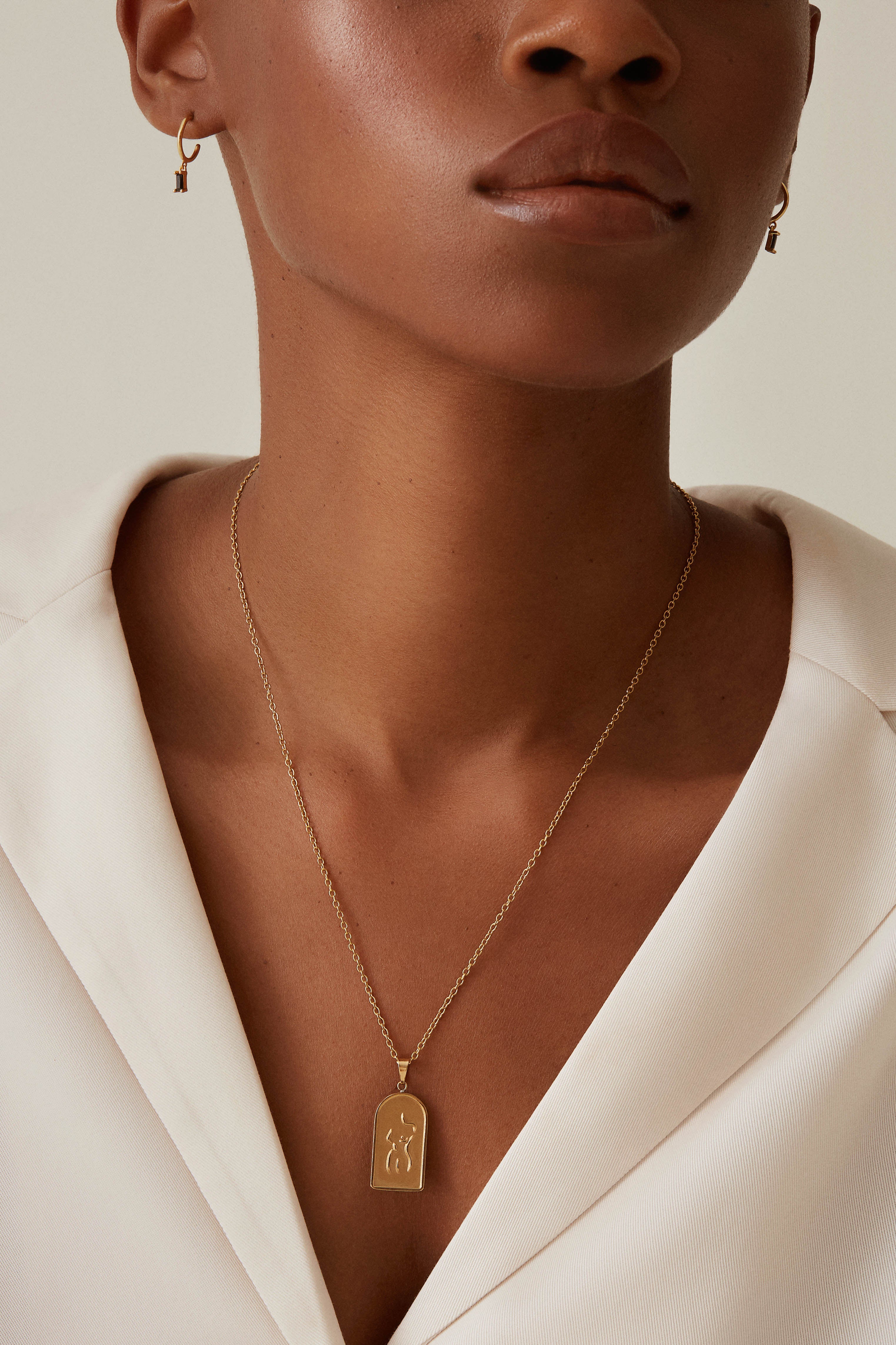 Femme Necklace - Gold Necklaces Twenty Compass   