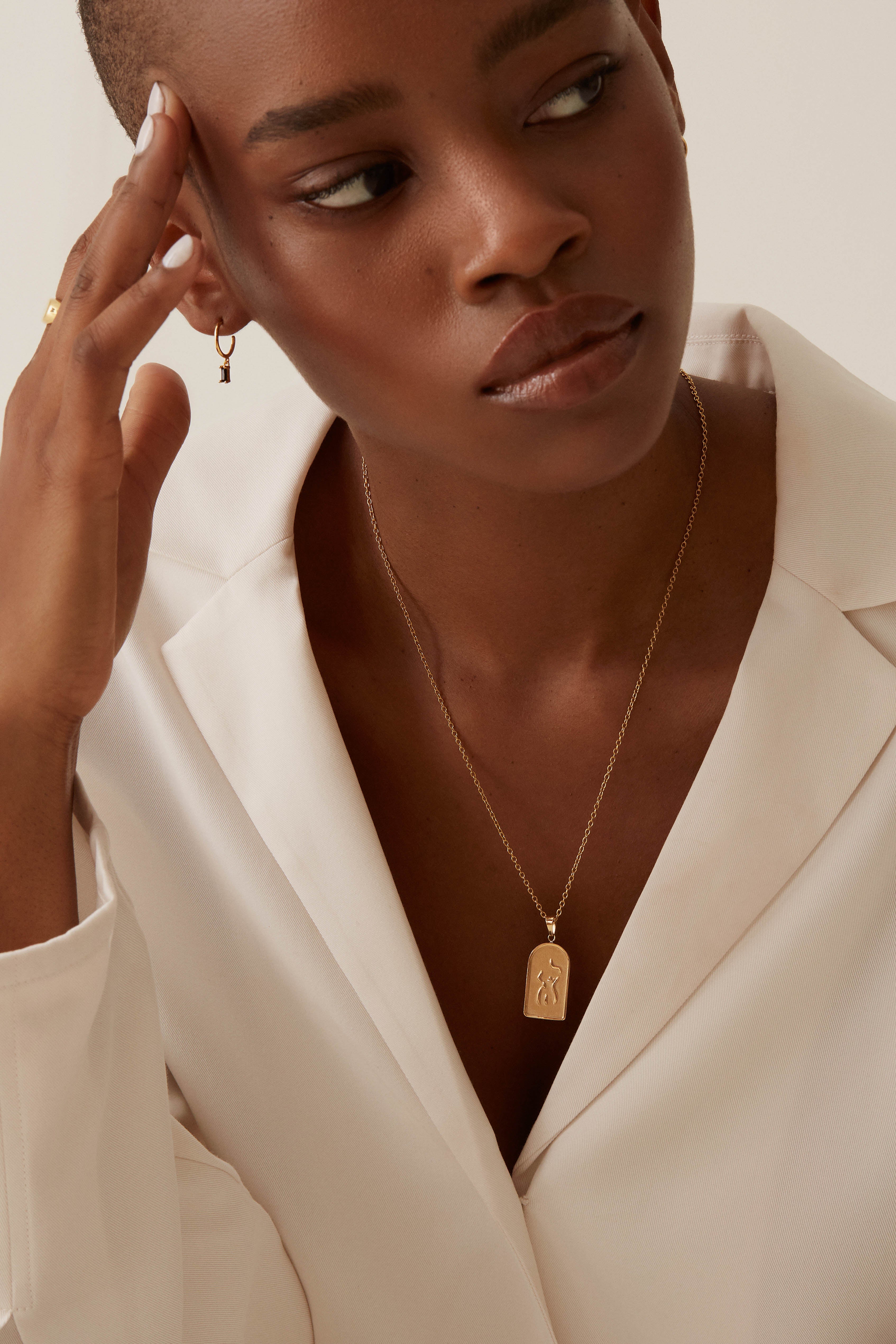 Femme Necklace - Gold Necklaces Twenty Compass   