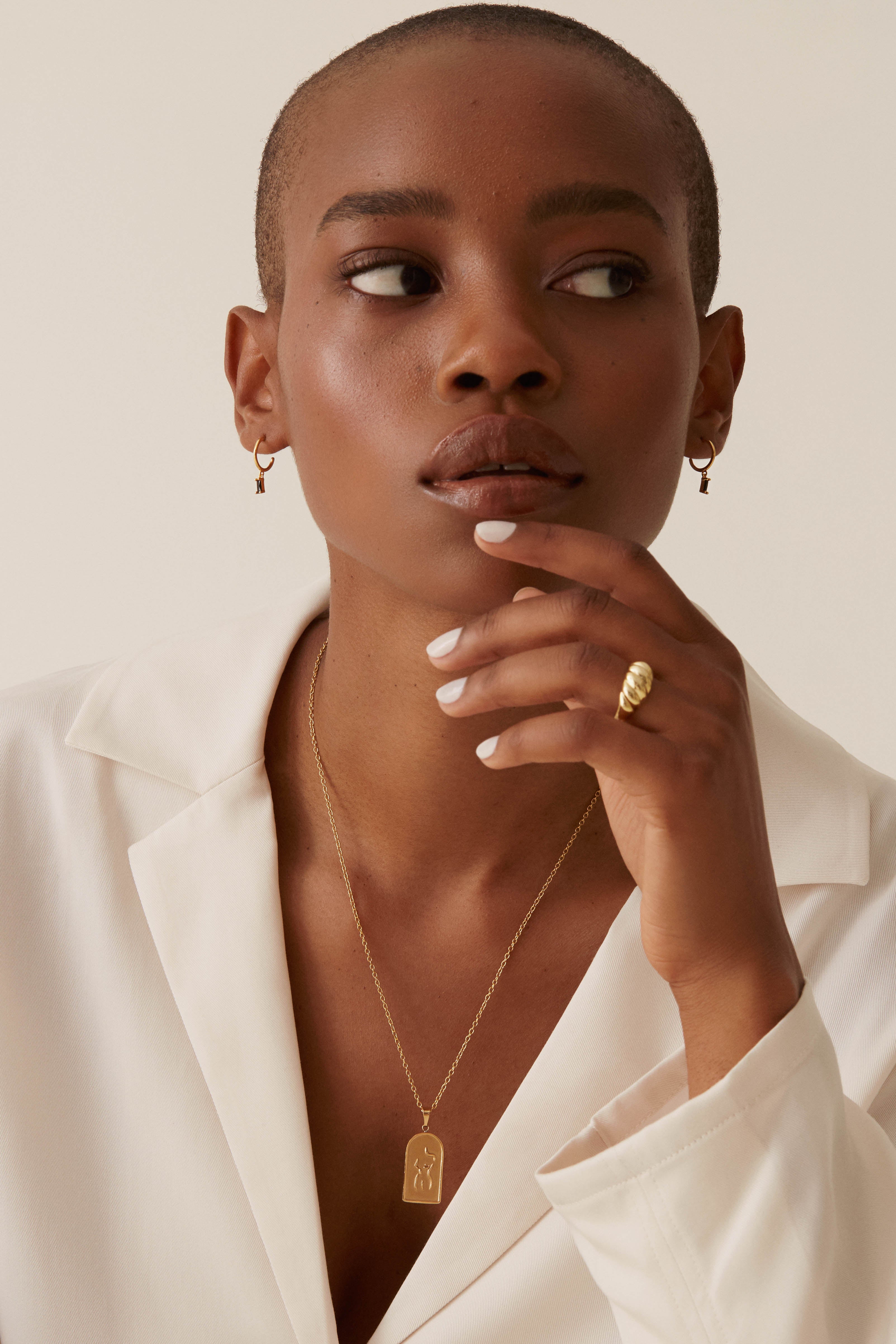 Femme Necklace - Gold Necklaces Twenty Compass   