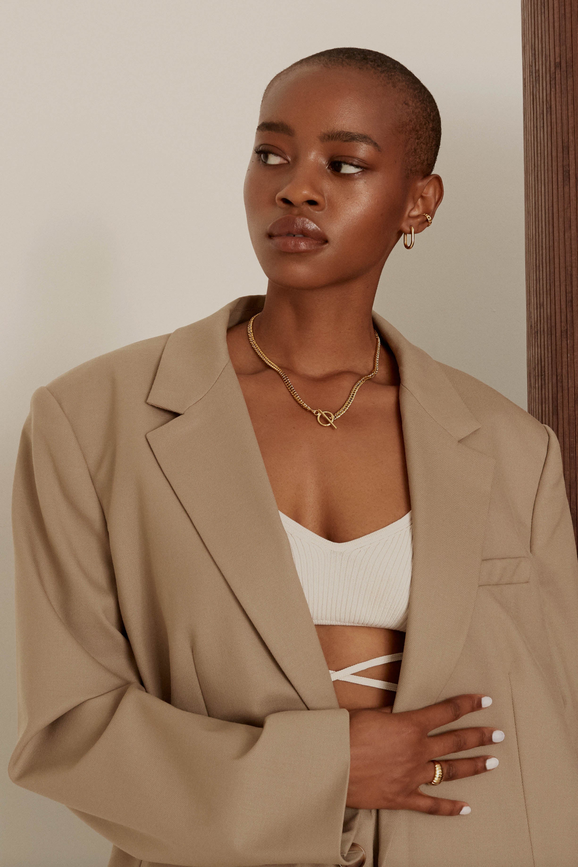 Jude Necklace - Gold Necklaces Twenty Compass   