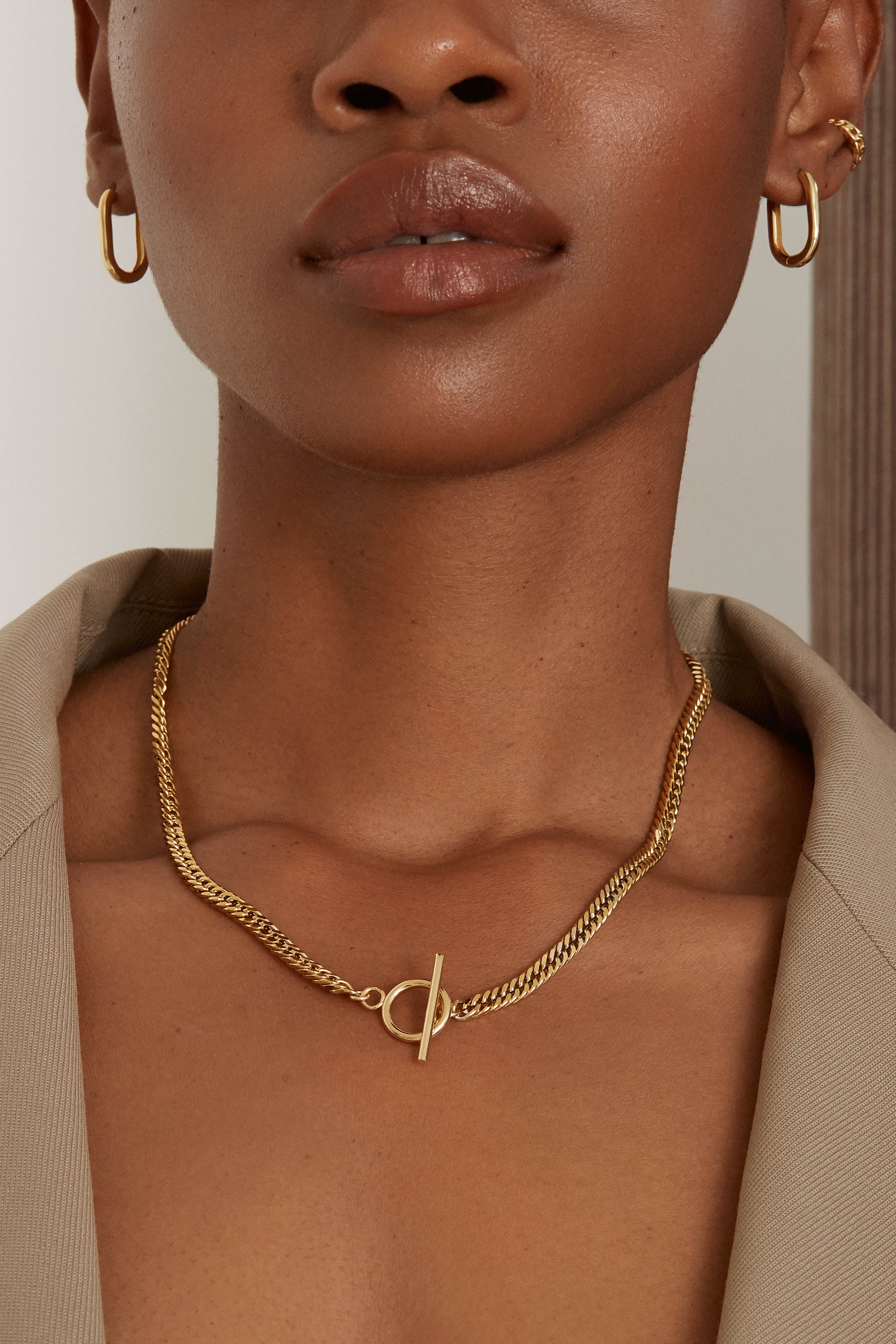 Jude Necklace - Gold Necklaces Twenty Compass   