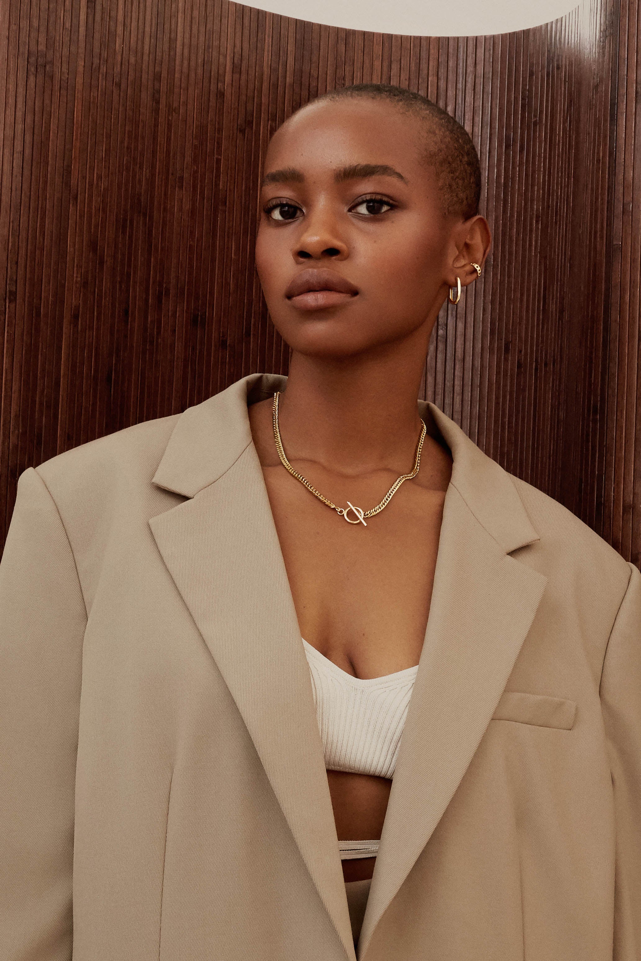 Jude Necklace - Gold Necklaces Twenty Compass   