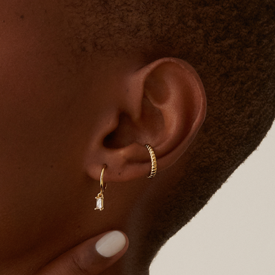 Vienna Ear Cuff - Gold Vermeil