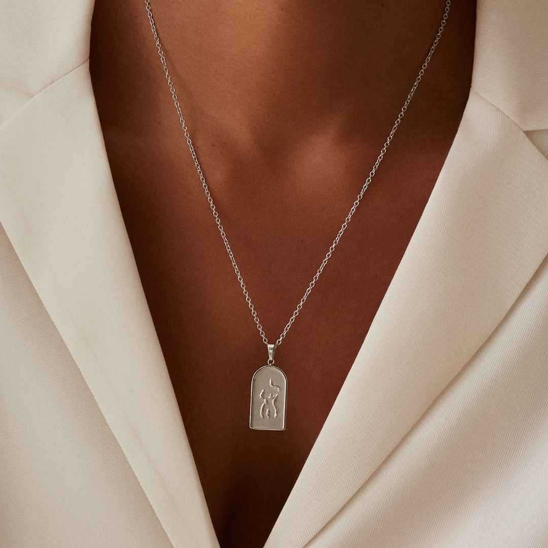 Femme Necklace - Silver Necklaces Twenty Compass   