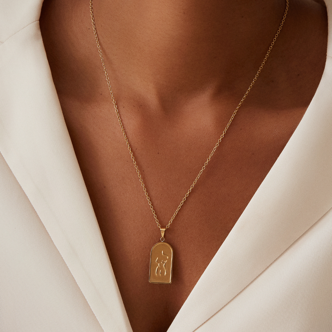 Femme Necklace - Gold Necklaces Twenty Compass   