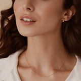 Satellite Necklace - 10 Karat Gold Necklaces Compass Luxe   