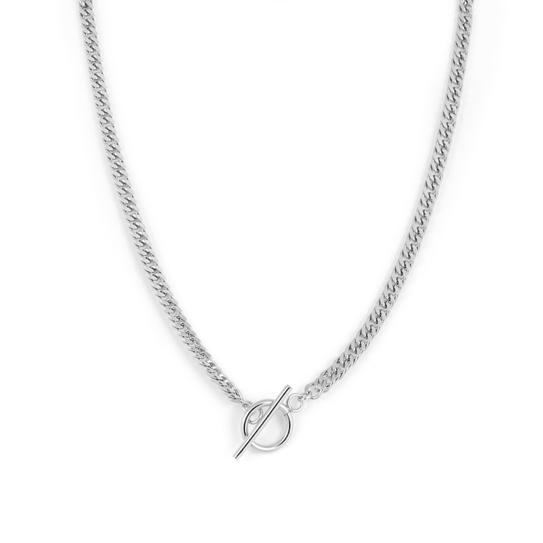 Jude Necklace - Silver Necklaces Twenty Compass   