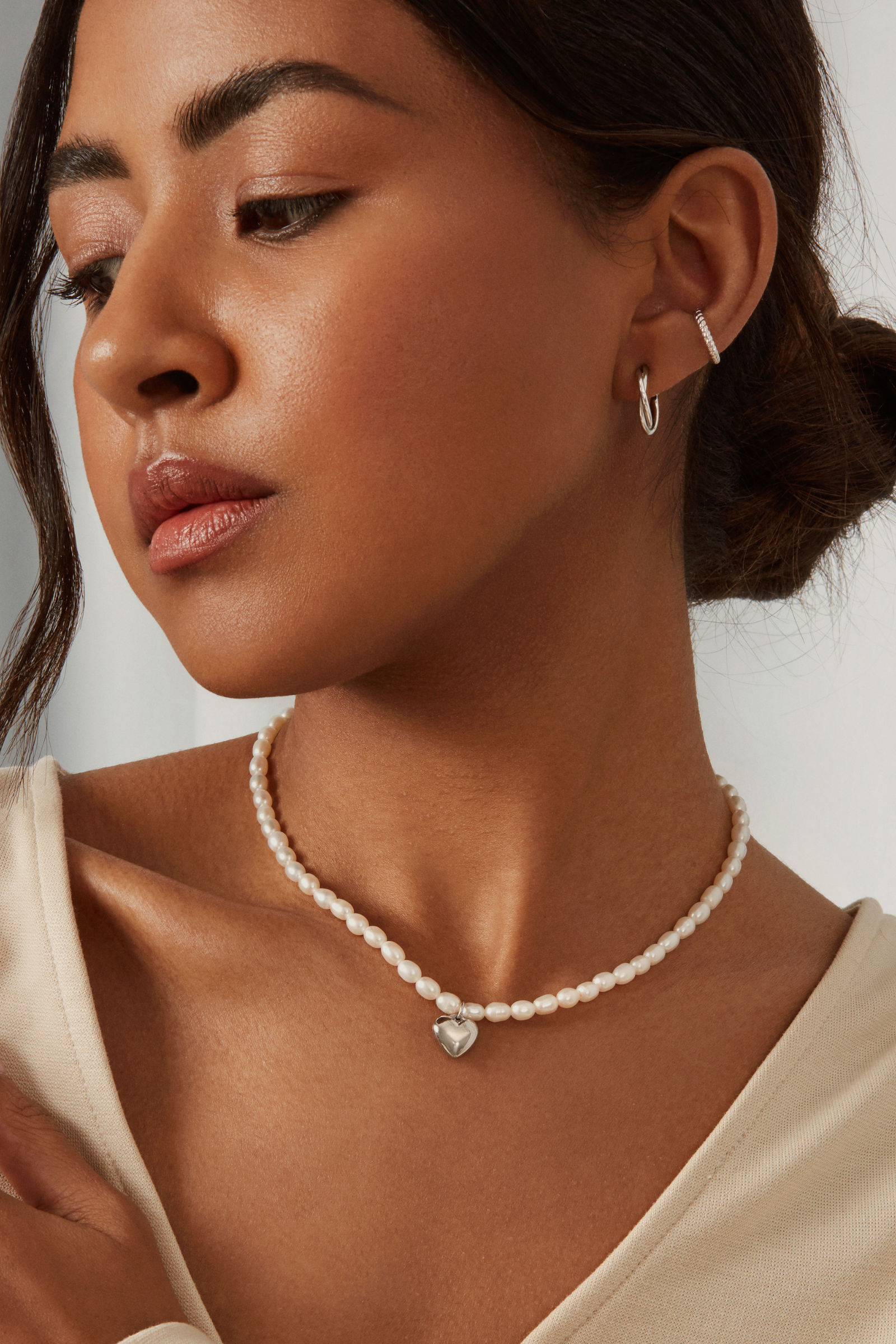 Biarritz Hoops - Silver Earrings Twenty Compass   