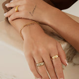 Sweetheart Ring - Gold Rings Twenty Compass   