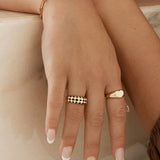 Sweetheart Ring - Gold Rings Twenty Compass   