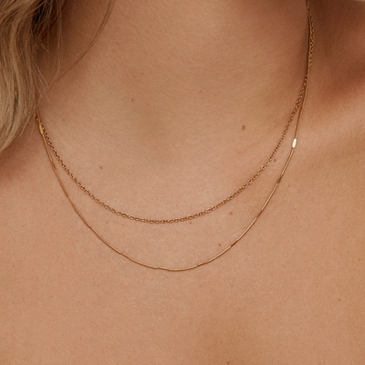 Dainty Necklace - Gold Plated
