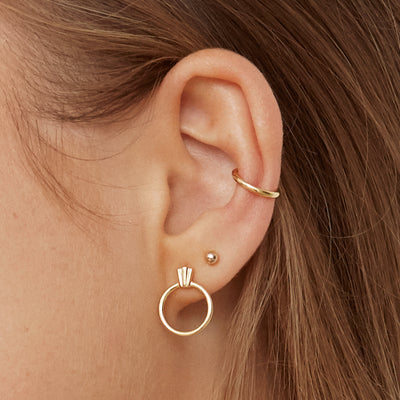 Laure Earrings - Gold Vermeil