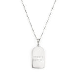 Femme Necklace - Silver Necklaces Twenty Compass   