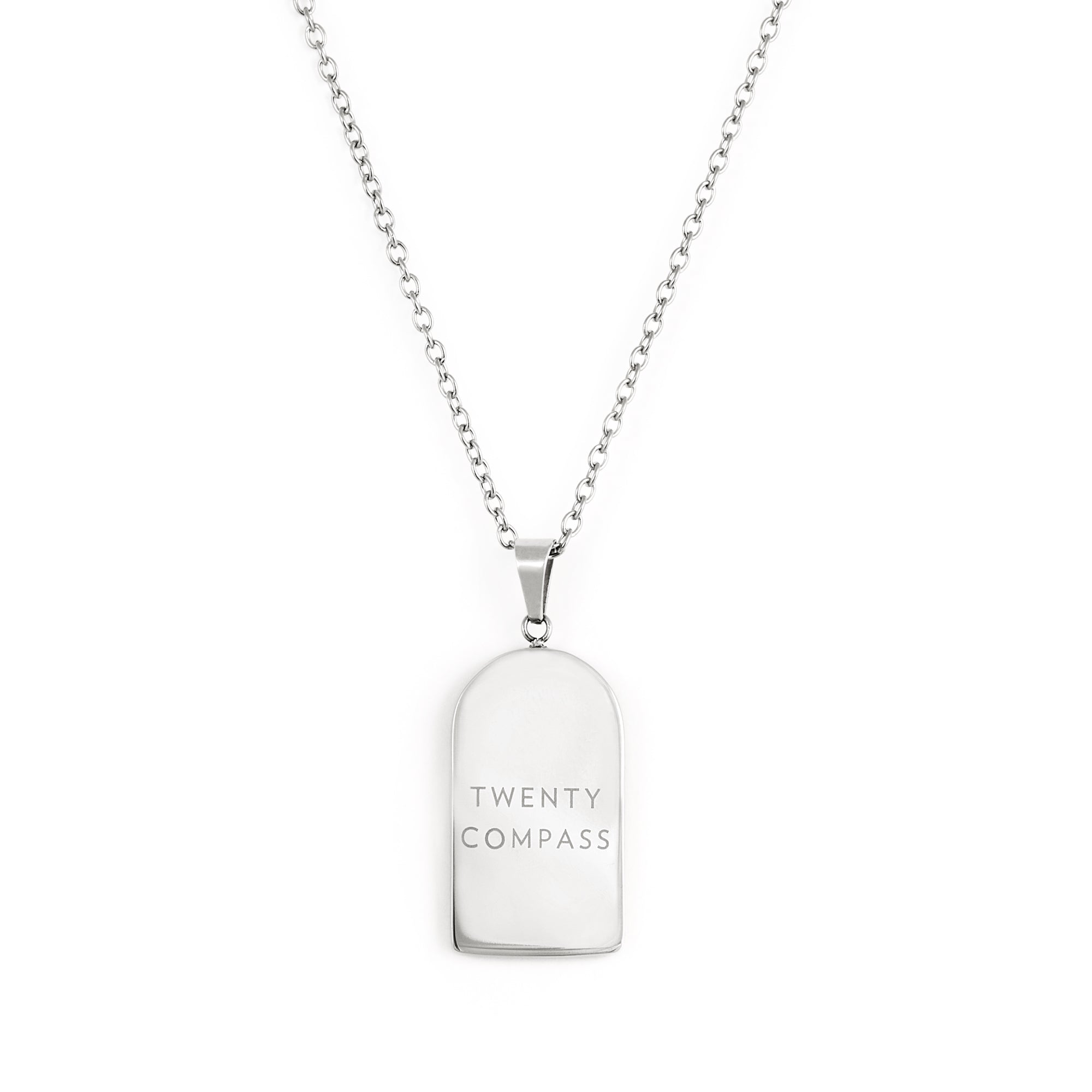Femme Necklace - Silver Necklaces Twenty Compass   