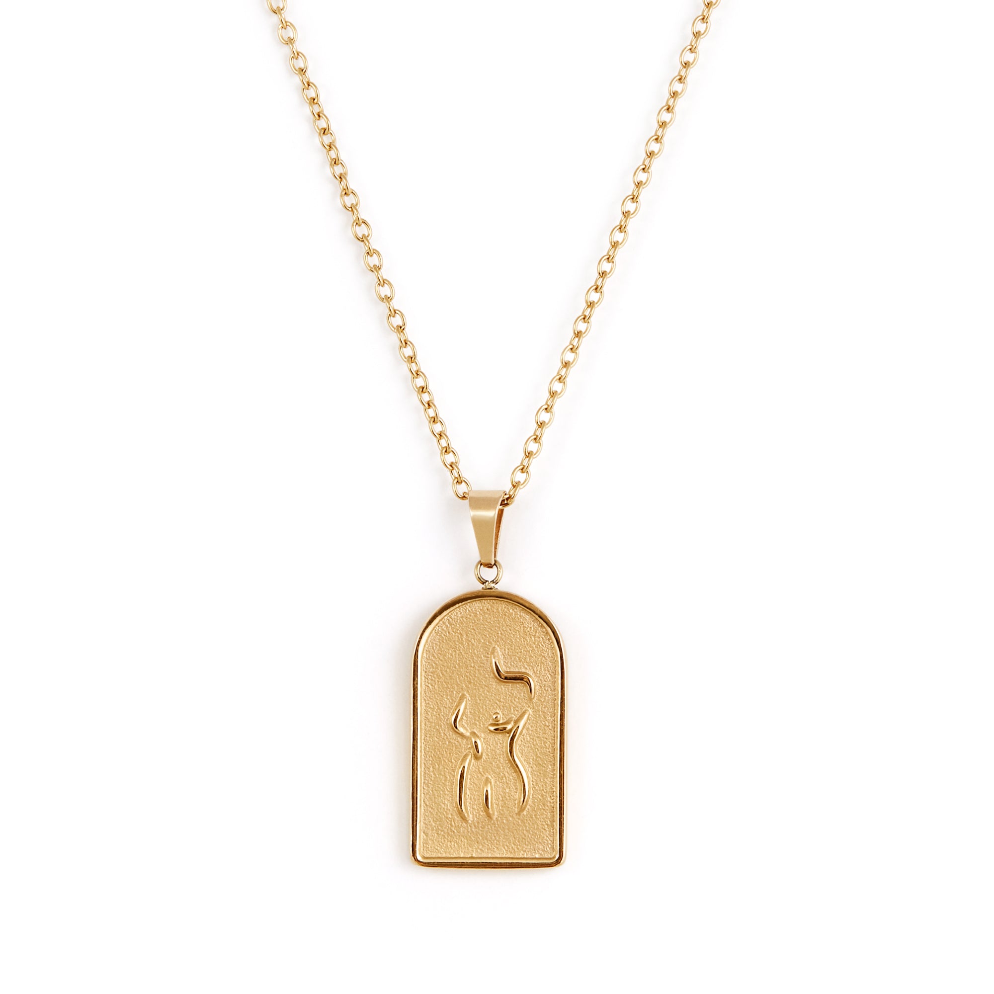Femme Necklace - Gold Necklaces Twenty Compass   