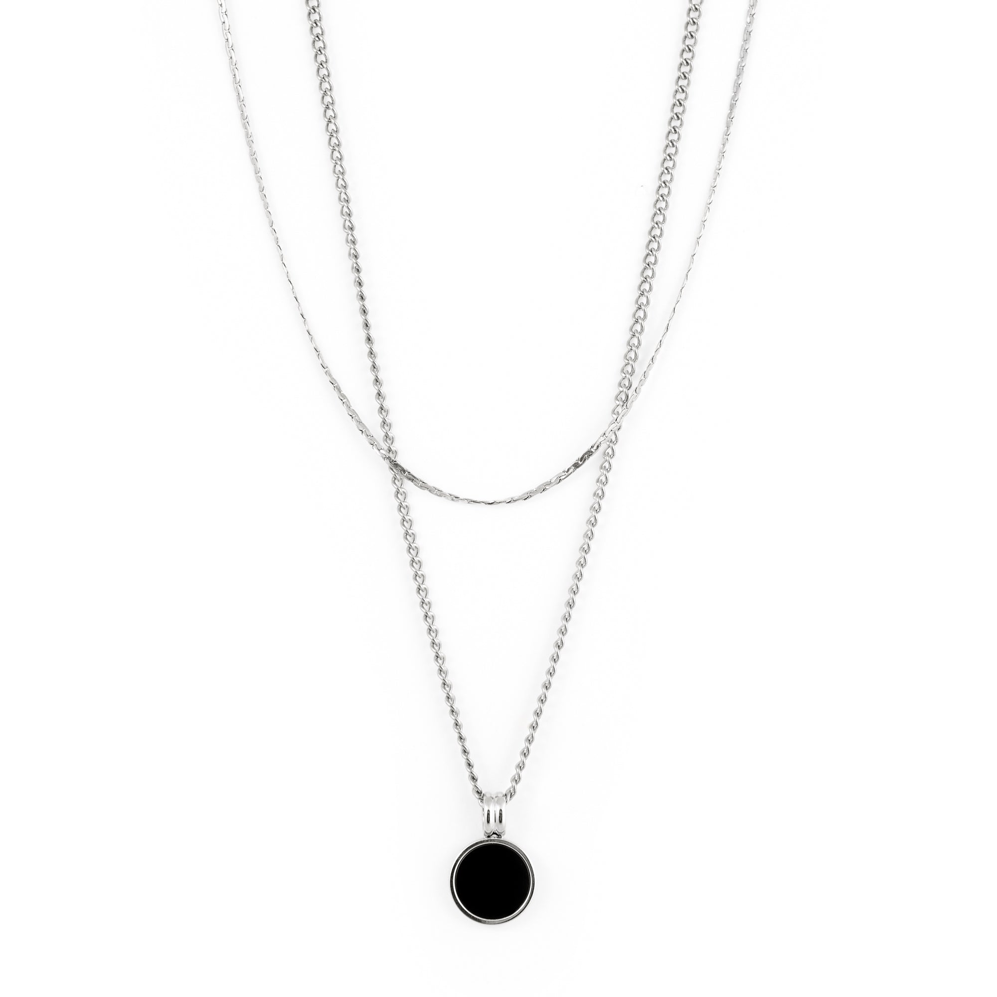 Billie Necklace - Silver Necklaces Twenty Compass   
