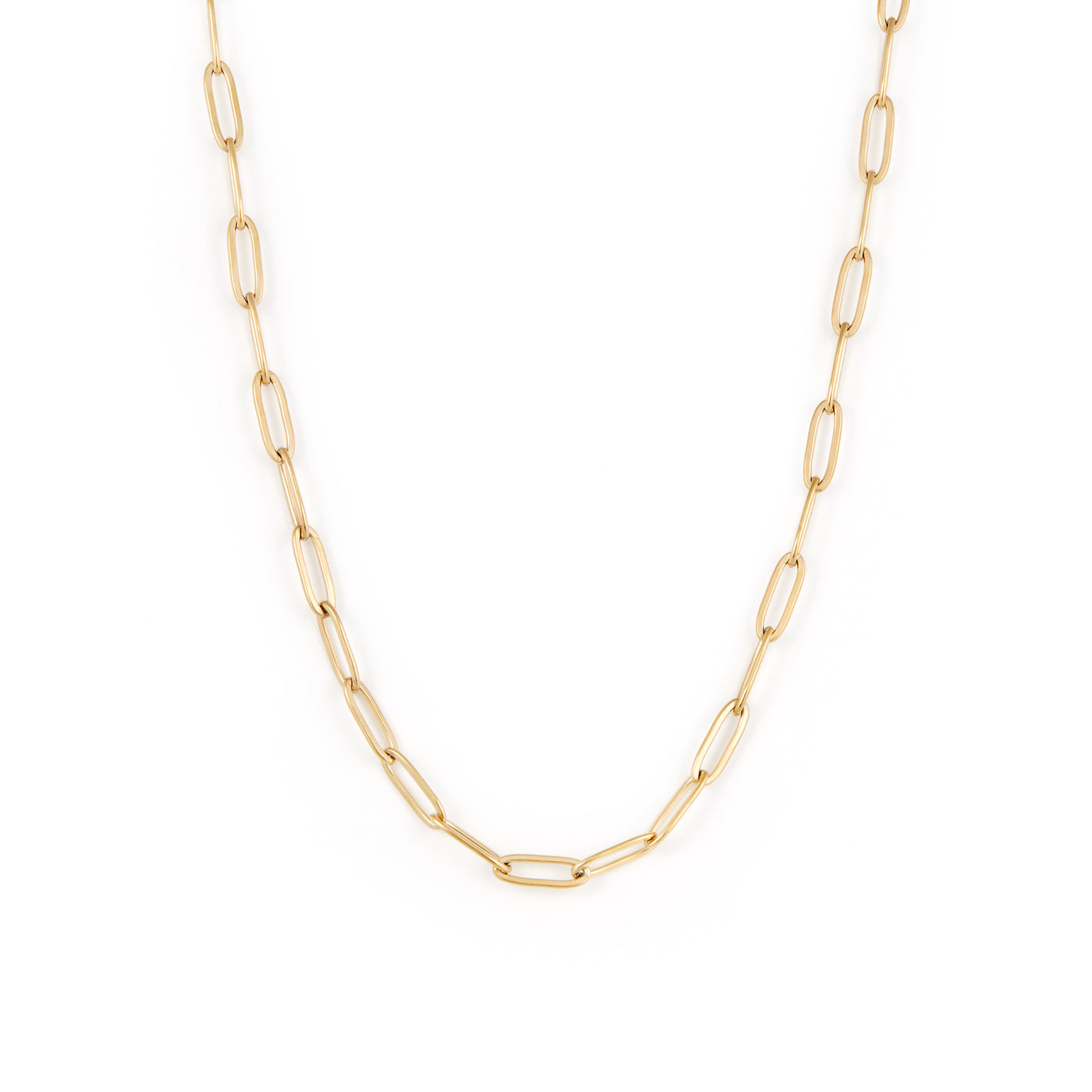 Paperclip Necklace - Gold Paperclip Necklace - Gold