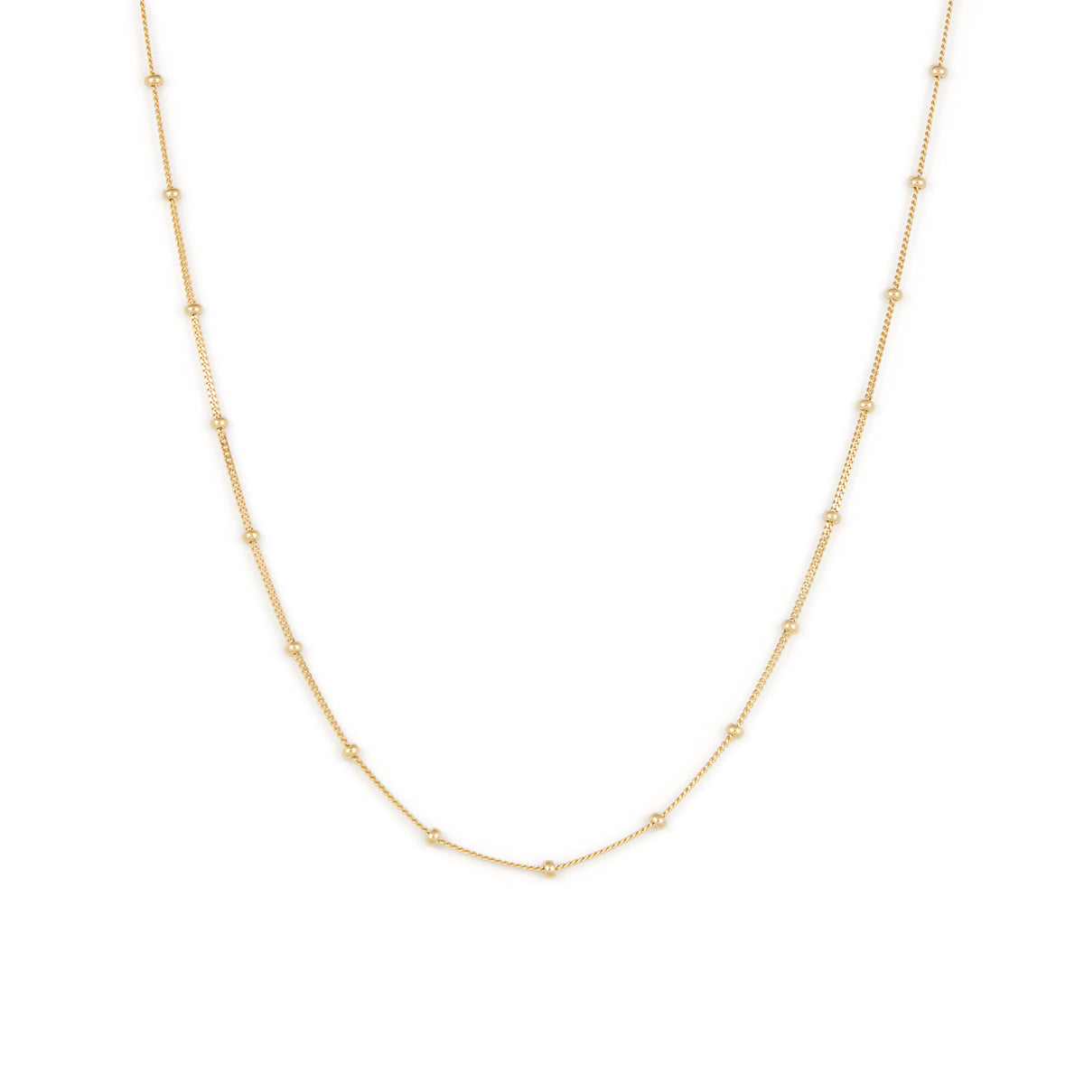 Collier Satellite - Or 10 Carats