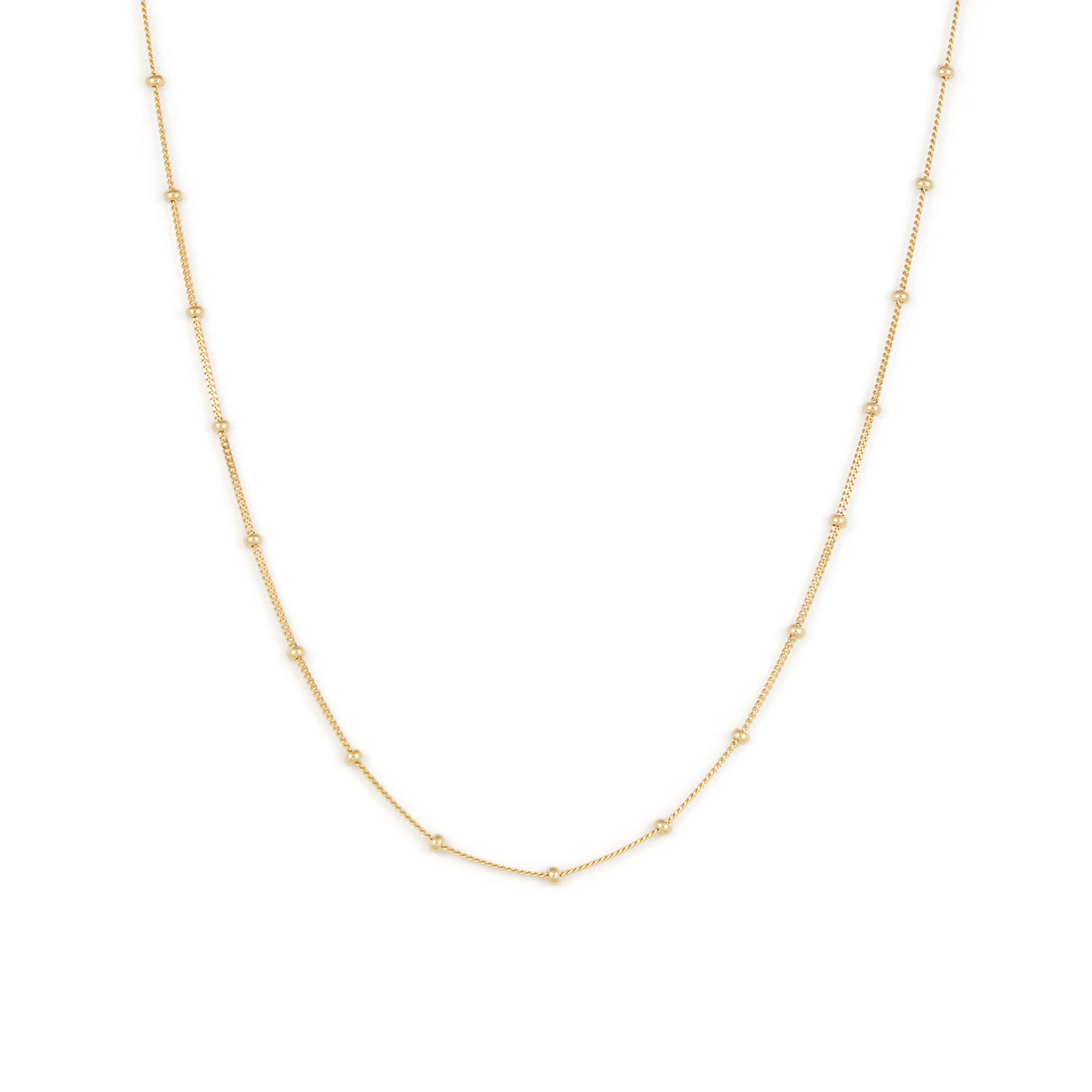 Collier Satellite - Or 10 Carats