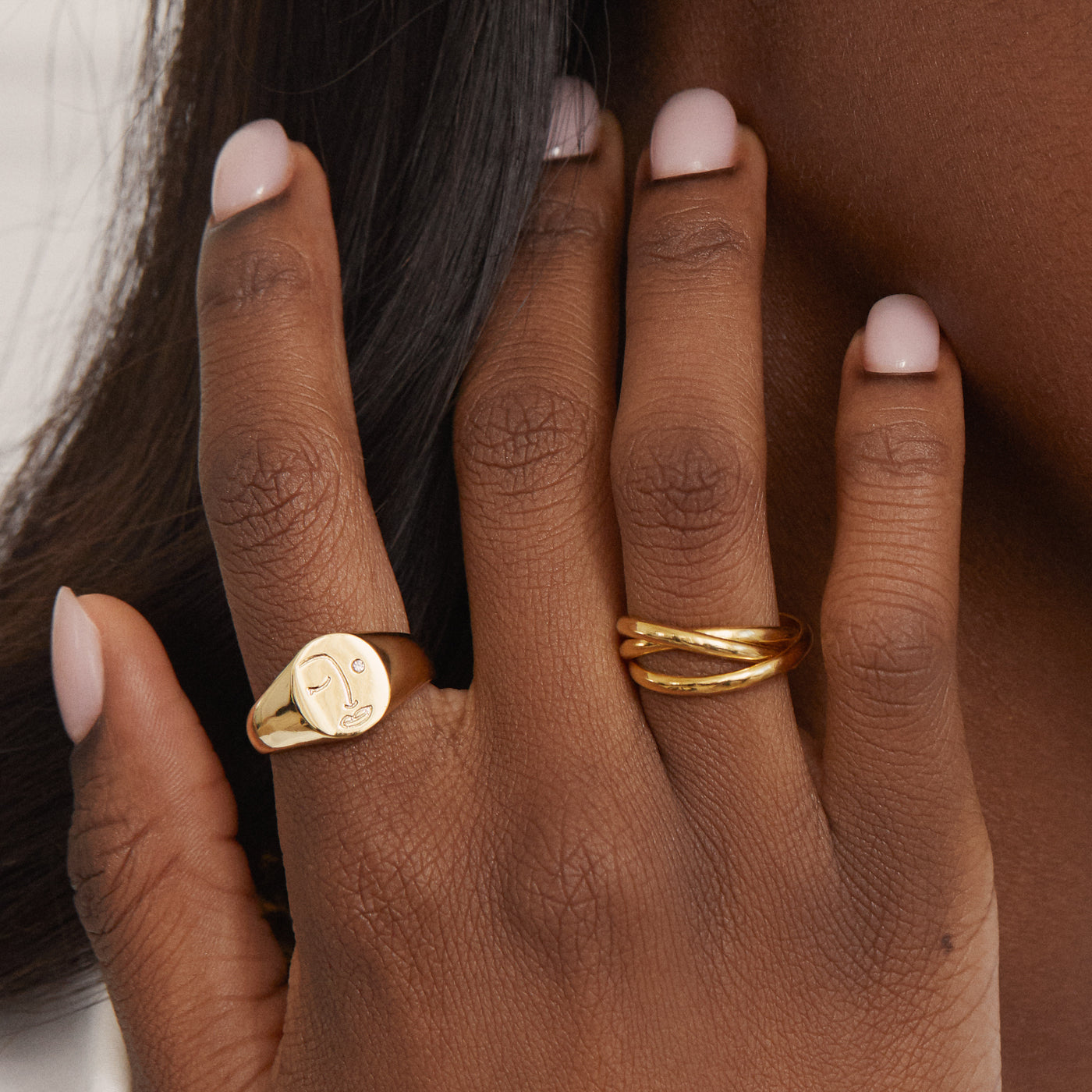 Beauty Ring - Gold Vermeil Beauty Ring - Gold Vermeil