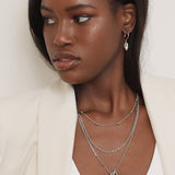 Darling Necklace - Silver Necklaces Twenty Compass   