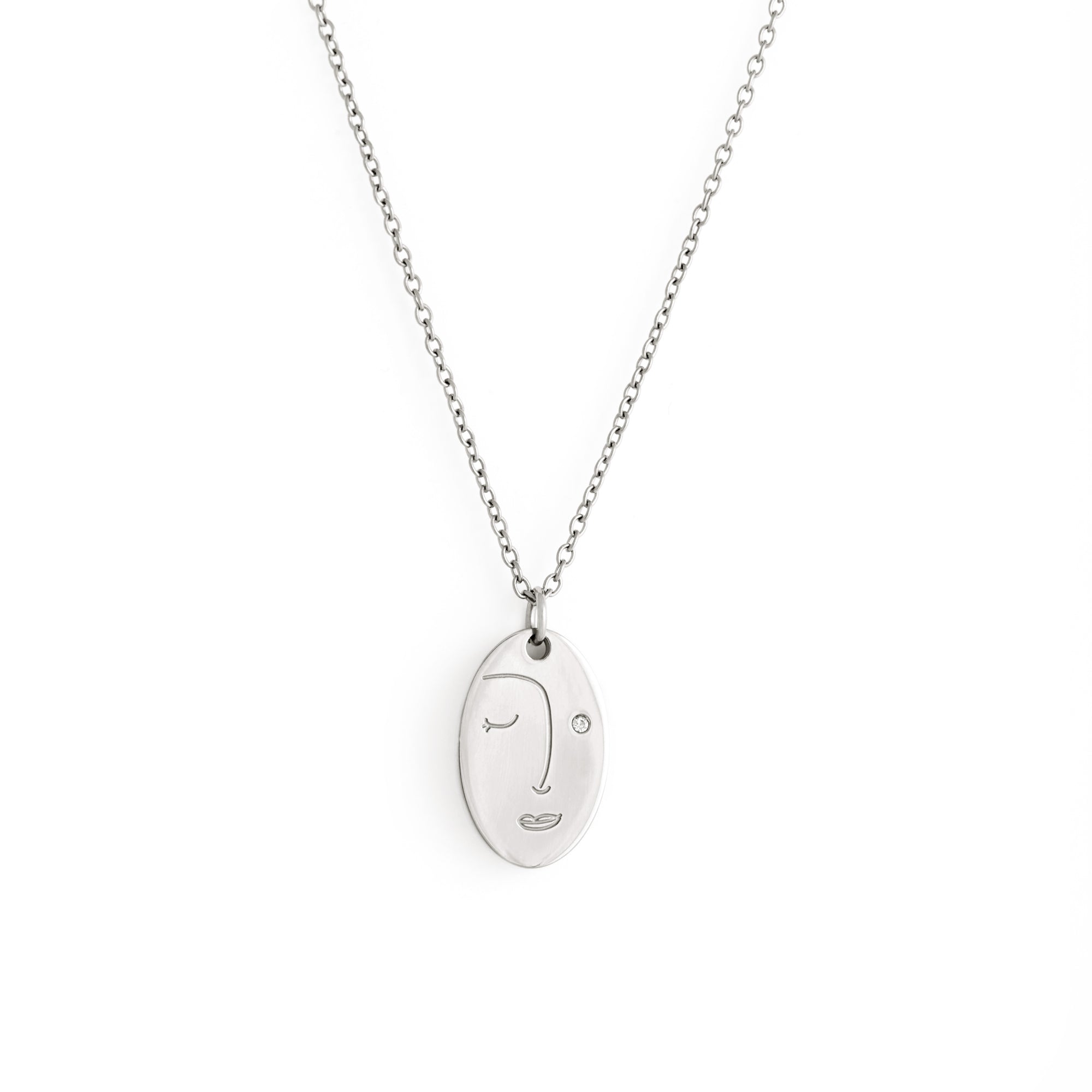 Beauty Necklace - Silver Necklaces Twenty Compass   