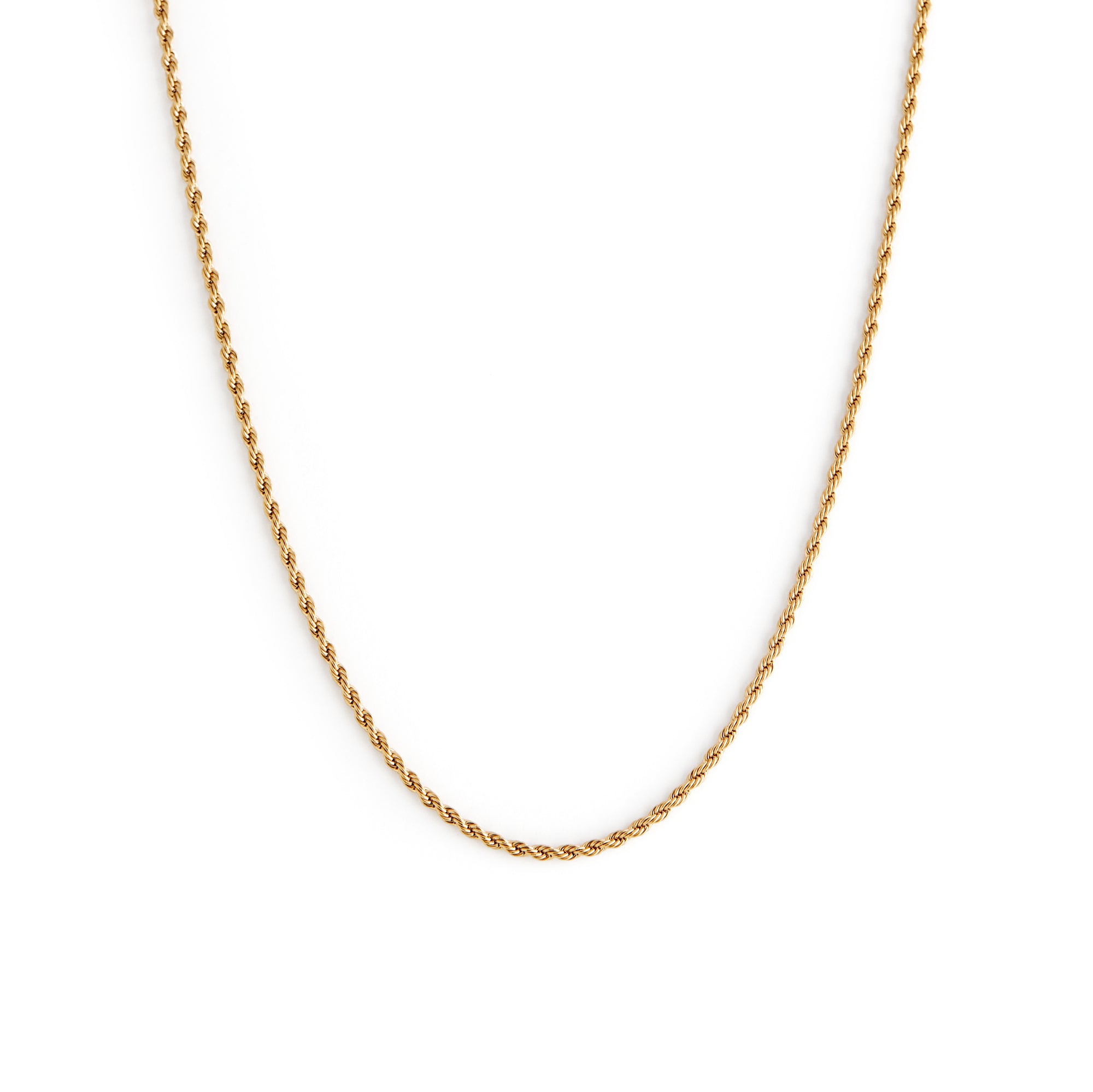 Thin Romance Necklace - Gold Necklaces Twenty Compass   