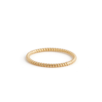 Torsade Ring - 10 Karat Gold
