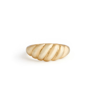 Croissant Ring - Gold Vermeil