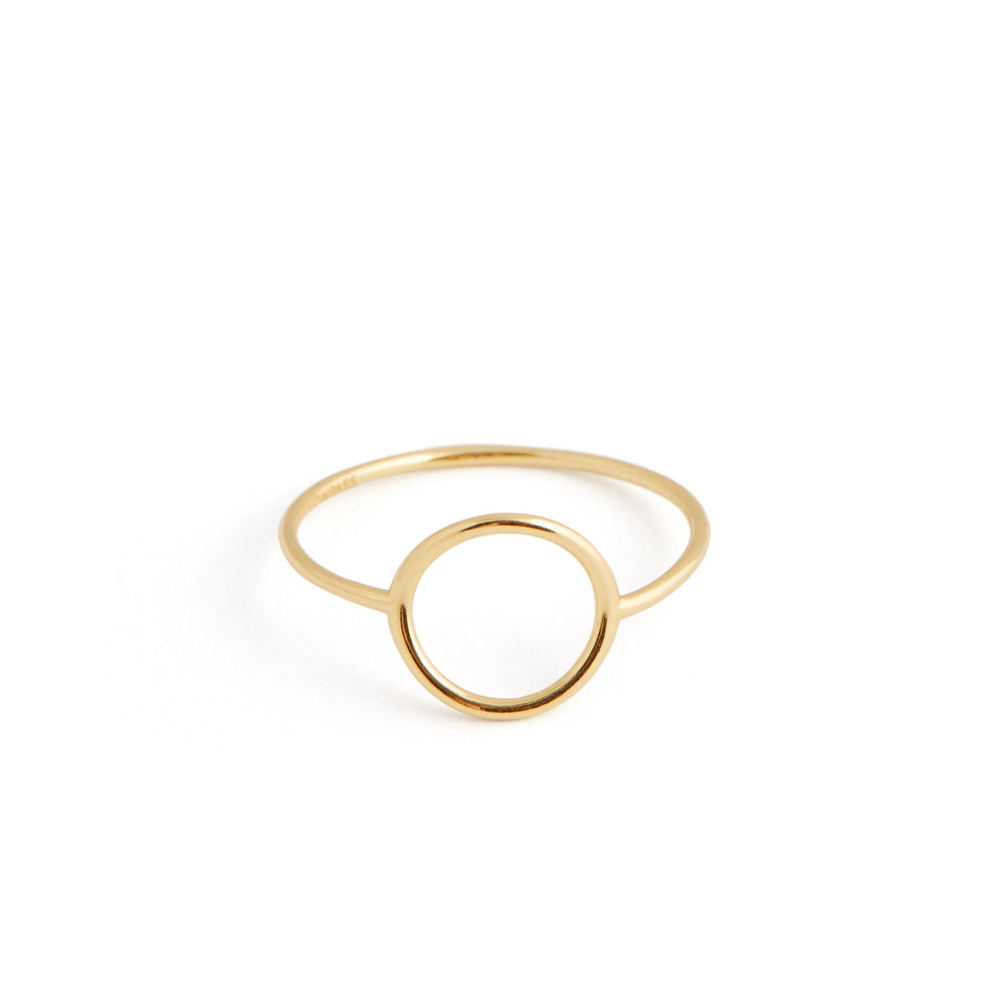 Circle Ring - 10 Karat Gold