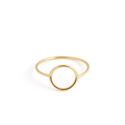 Circle Ring - 10 Karat Gold